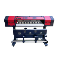 Imprimante jet d'encre numérique grand format XP600 à tête unique, largeur 1,3 m, pour impression vinyle, modèle QC1300