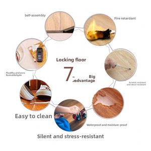 Migliori Piastrelle <span class=keywords><strong>per</strong></span> Pavimenti in Vinile SPC Ecologiche Antiscivolo Impermeabili <span class=keywords><strong>per</strong></span> Interni, Design Grafico <span class=keywords><strong>per</strong></span> Hotel e Bagni - Product Image 5