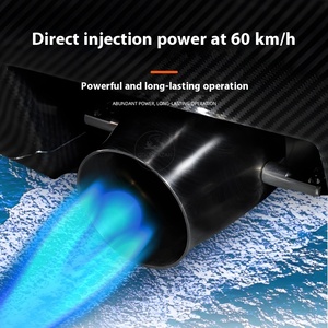 Bote Deportivo para Exteriores con Motor de Alta Velocidad, Material ABS, Motor de 2 Tiempos, Multifuncional para Surf Acuático - Product Image 2