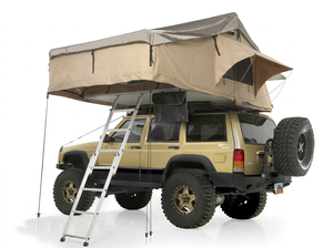 Tente <span class=keywords><strong>de</strong></span> <span class=keywords><strong>toit</strong></span> <span class=keywords><strong>de</strong></span> <span class=keywords><strong>voiture</strong></span> pour voyage en plein air, camping quatre saisons, double couche, tissu Oxford épaissi, imperméable, coupe-vent, légère - Product Image 2