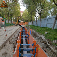 Caisson de soutènement de tranchée réglable Litewei – Équipement de soutien de fosse modulaire réutilisable