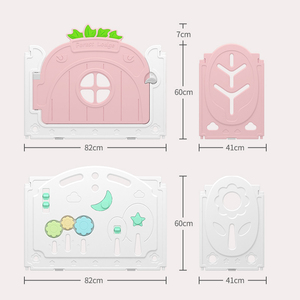 Corral Plegable <span class=keywords><strong>de</strong></span> Plástico <span class=keywords><strong>de</strong></span> Seguridad para Juegos <span class=keywords><strong>de</strong></span> Niños en Interiores - Product Image 6
