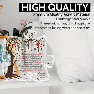 Plaques en acrylique de marque Diytree-Cadeaux parfaits pour les marraines et les filleuls pour la décoration intérieure des bureaux pour la fête des mères - Product Image 6