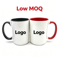 Mug en céramique bicolore, mug à sublimation, vente en gros, mug de 15 oz, mug à sublimation personnalisé, sur mesure pour la revente de souvenirs