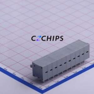 KF211R-5.0-10P Spring Terminal Block Bent Lead Through Hole,P=5mm Connector 5mm 10P 10 15A - Product Image 2