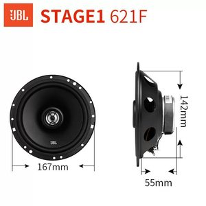 Haut-parleurs audio 2 voies pour automobile, <span class=keywords><strong>tweeter</strong></span> et woofers Stage1 601CFS pour portes avant et arrière, DSP et Basspro Lite - Product Image 3