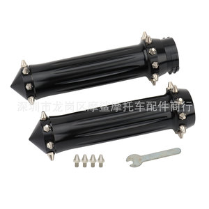 Moshark <b>Motorcycle</b> Throttle <b>Grips</b> 21x9x5 CNC Aluminum For Harley Modification Parts - Product Image 4