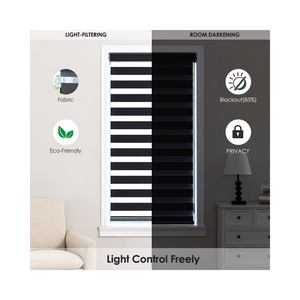 Persianas Enrollables Opacas de Alta Calidad, Persianas Zebra para Oscurecer la Habitación, Persianas Zebra Día y Noche, <span class=keywords><strong>Libro</strong></span> de Muestras de Telas - Product Image 4