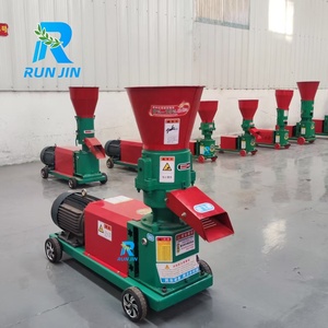 Nouvelle machine à granuler et à fabriquer des granulés d'aliments pour animaux, capacité <span class=keywords><strong>de</strong></span> 200 kg/h, <span class=keywords><strong>moteur</strong></span> diesel/électrique, tailles <span class=keywords><strong>de</strong></span> granulés personnalisables (2-8 mm) - Product Image 6