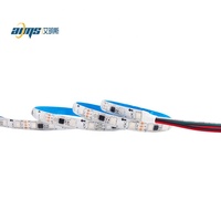 Заводская цена WS2811 Светодиодная лента 5 м DC12v 60 светодиодов адресуемые 5050 RGB с IC гибкие светодиодные пиксели свет умные полосы света