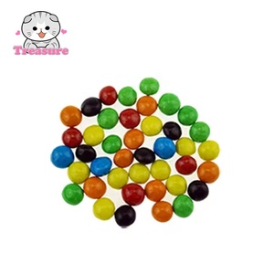 Di alta qualità Mini fagiolo di cioccolato all'ingrosso caramelle dolci cioccolato zucchero dolci in bottiglia di zucchero arcobaleno colore fagioli colorati - Product Image 4