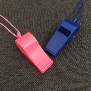 Plastic Whistles For Children Sports Fans Colorful Cheer Whistles 4 Pcs Unisex Toy Musical Instrument - Product Image 3