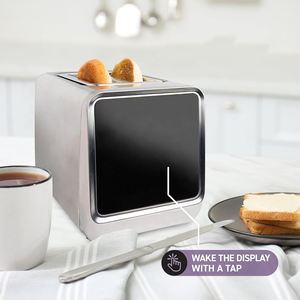 Electrodoméstico de Cocina, Tostadora Inteligente Digital con Pantalla Táctil de 2 Rebanadas, Máquina para Hacer Sándwiches y Tostadas - Product Image 5
