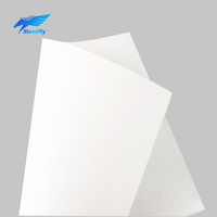 Vente directe d'usine de carton blanc en papier FBB de 350 g/m², les dimensions peuvent être personnalisées.