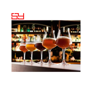 <span class=keywords><strong>Verre</strong></span> à bière en cristal <span class=keywords><strong>Teku</strong></span> fait main sans plomb, fantaisie, pour bar, vente en gros Sunyo - Product Image 5