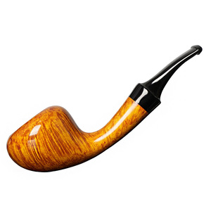 MUXIANG Briar Wood Pipe Free Style Smooth Apple Shape 3mm Tobacco Pipe For Smoking - Product Image 4