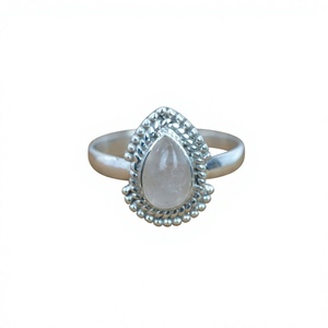 925 Sterling Silver <b>Rose</b> <b>Quartz</b> Gemstone <b>Ring</b> Trendy Christian Handmade Antique Fine Jewelry Certified - Product Image 1