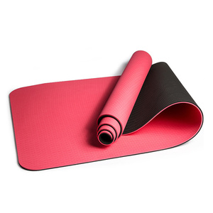 <span class=keywords><strong>Tappetino</strong></span> Yoga in TPE Bicolore 183*61cm, Allargato e Ispessito, Ecologico per <span class=keywords><strong>Fitness</strong></span> - Product Image 3