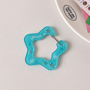 Custom Acrylic Carabiner <b>Keychain</b> Cute Colorful UV-Printed Japan Anime Design <b>Personalized</b> Collectible for Fans - Product Image 2