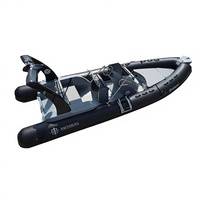 Bateau de pêche sportive Liya avec moteur hors-bord, bateaux Panga en fibre de verre de 4 à 8 m pour la pêche de loisir à grande vitesse