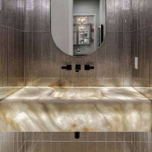 Modern Design Quartzito Luxury High Quality Glossy White Brazil Cristallo Quartzite Kitchen <b>Bedroom</b> Basin <b>Vanities</b> Countertops 5 - Product Image 6