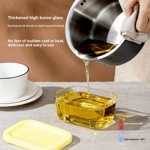 Boîte à lunch en verre, conteneur bento, compatible micro-ondes, antibactérien, hermétique, qualité alimentaire, <span class=keywords><strong>pour</strong></span> <span class=keywords><strong>les</strong></span> employés de bureau, fruits, riz, vente en gros - Product Image 2