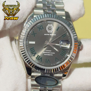 Sang Trọng Tự Động Đồng Hồ Kính Sapphire 904L Thép Không Gỉ Không Thấm Nước Đồng Hồ 4130 Phong Trào Mens Đồng Hồ - Product Image 1