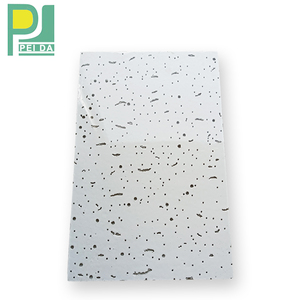 Durable y fácil de instalar Techo suspendido de lana mineral 600*600 Tejas de techo - Product Image 1