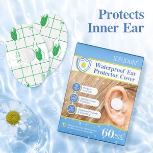 Los mejores parches impermeables para los oídos para niños pequeños, 60 unidades, protección para el baño, champú y natación, sin fragancia, para uso infantil - Product Image 5