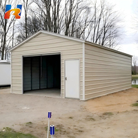 Bâtiment préfabriqué en acier robuste, maison indépendante, garage pour voiture