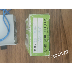 ใหม่ในกล่อง LINE SEIKI MCF-6X เครื่องนับแม่เหล็กไฟฟ้า 6 หลัก 220V 110V 24V NIB - Product Image 1