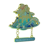 Mode-Thème Megnet Pin Voyage Souvenir Estampillé Fer Fêtes D'anniversaire Cadeaux Croix Ange Fée Musique Fleur Pyramide Jeu Logo