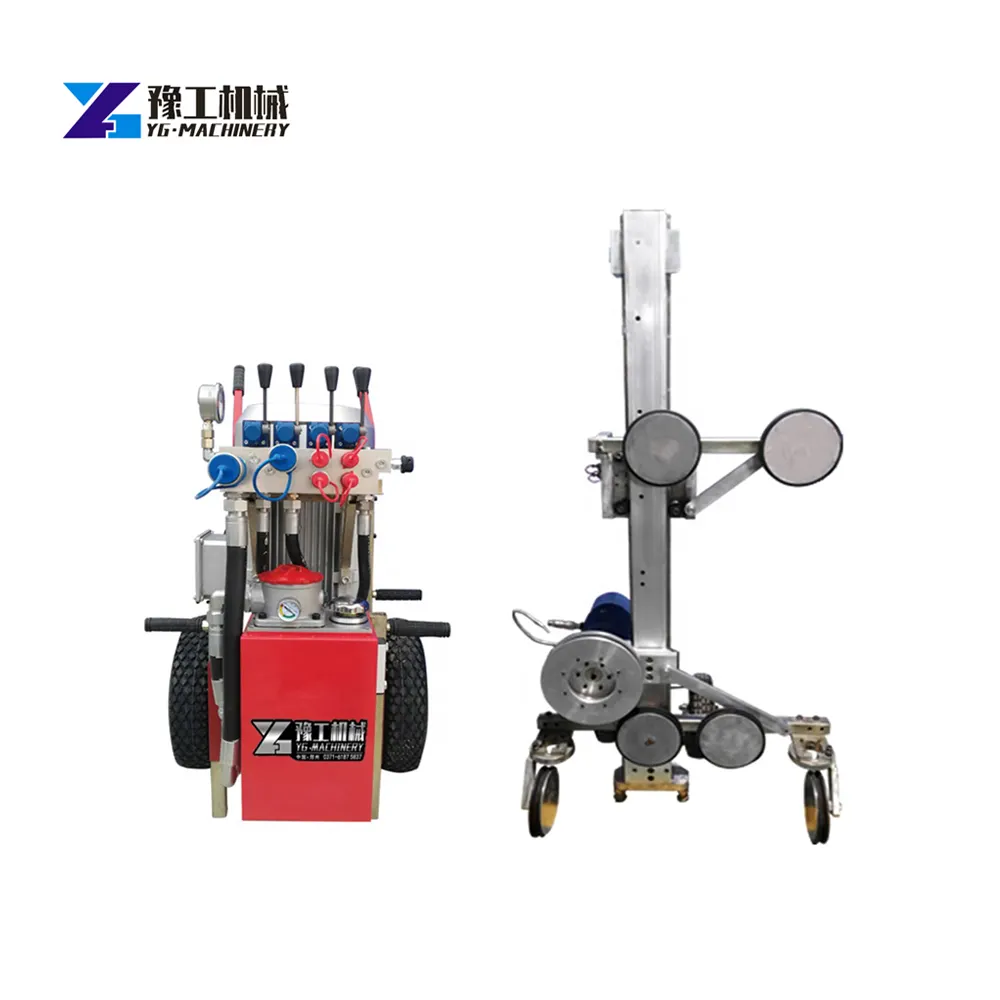 more adaptable top quality guide pulley diamond wire saw machine for quarry