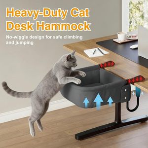 Wall Mounted Cat <b>Bed</b> Hanging Pet <b>Nest</b> Desk Side Cat Lounger Adjustable Sock for Dogs and Cats - Product Image 5