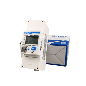 Meteran Energi DDSU666 Rel Panduan, Alat Pengukur Daya Digital Watt-Jam, Rel Panduan Elektronik Fase Tunggal - Product Image 1