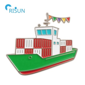 Fabbrica su misura <span class=keywords><strong>galeone</strong></span> Cargo Yacht barca a vela nave Cargo nave nave da carico risvolto distintivo spilla personalizzato nave smalto Pin - Product Image 6