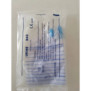 Sac urinaire stérile portable en PVC de type T, 2500 ml, jetable, certifié ISO médical - Product Image 3