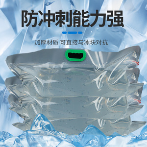 Sac à oxygène portable Hongye Packaging 30x30cm pour le transport de poissons vivants, emballage écologique avec valve verte - Product Image 5