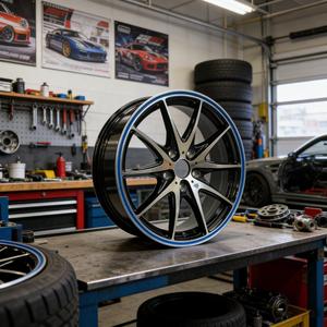Rueda de Aleación Flow Formed de 15-17 Pulgadas, 4H 5H 100-114.3 PCD ET35-40 para Tuning JDM, Compatible con Honda Civic, <span class=keywords><strong>Toyota</strong></span> Corolla, Subaru WRX, Mazda - Product Image 2