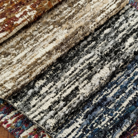 Tissu d'ameublement de haute qualité en chenille tissée, écologique, teint en fil, respirant, mélange polyester-lin, pour textiles de maison