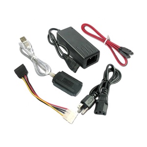 Nhà Máy Bán buôn <span class=keywords><strong>USB</strong></span> 2.0 để <span class=keywords><strong>IDE</strong></span> <span class=keywords><strong>SATA</strong></span> Cáp Ổ đĩa cứng cung cấp điện <span class=keywords><strong>Adapter</strong></span> cho đĩa cứng kết nối cáp dữ liệu - Product Image 1