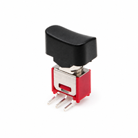 Interrupteur à bascule subminiature pour montage sur panneau, 3A 125VAC 1.5A 250VAC, longue durée de vie mécanique, pour équipement électronique, OEM personnalisé