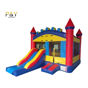 Thương mại Inflatable Bouncer dành cho người lớn lâu đài bouncy nhà bị trả lại trượt nước Combo