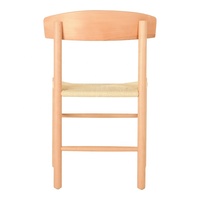 Haute qualité ménage salle à manger chaise salon en bois massif ménage tressé corde CH23 bois salle à manger chaises