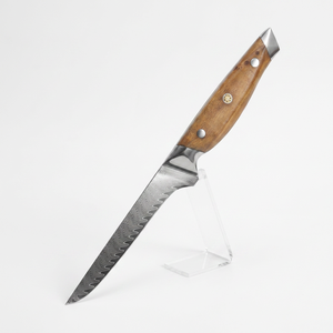 Couteau à désosser professionnel japonais en acier Damas de 6 pouces, couteau à <span class=keywords><strong>jambon</strong></span> et à steak tranchant pour chefs occidentaux - Product Image 1
