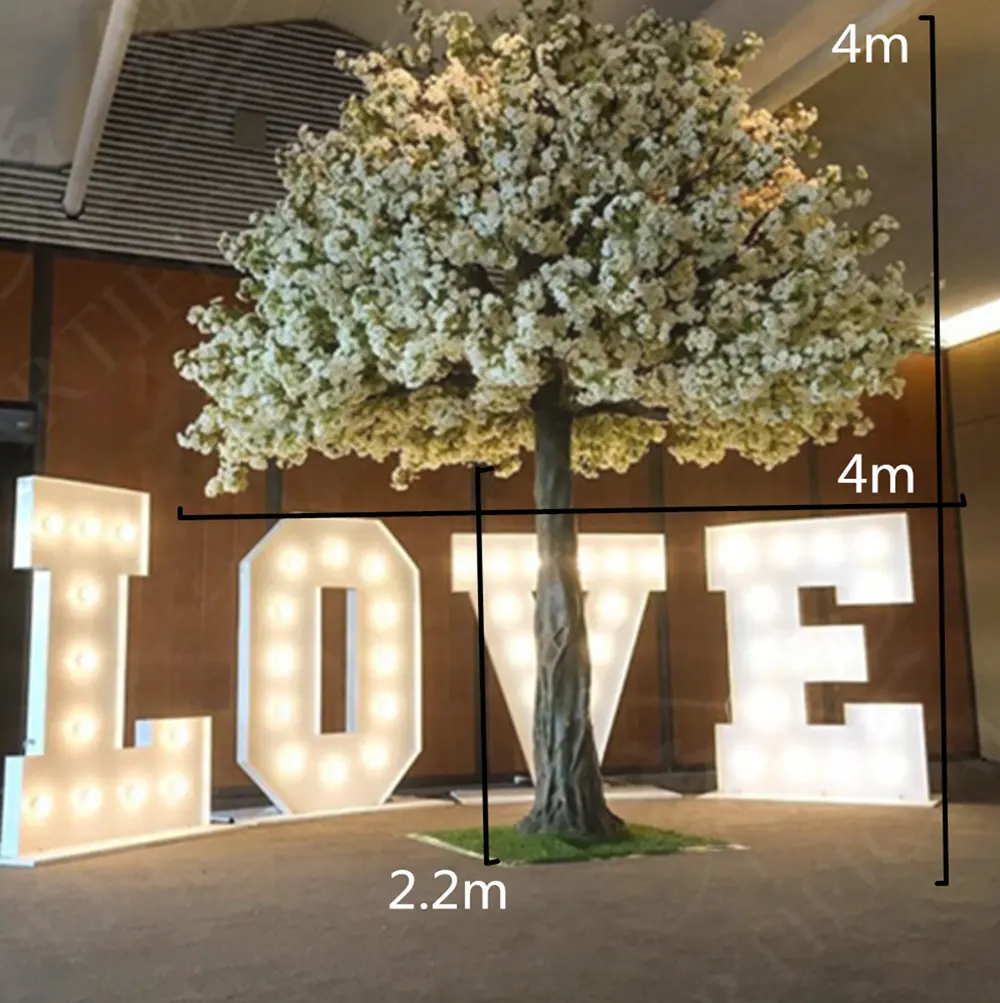 Искусственное мини-дерево Сакура Chery, цветущие деревья, центральный элемент, белый розовый цветок, искусственное дерево для свадебной вечеринки, Цветущее Вишневое дерево