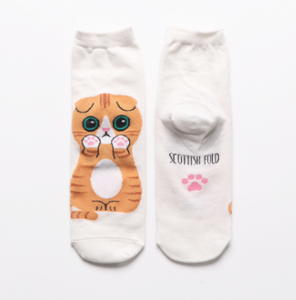 Giapponese coreano di tendenza animale gatto delle donne delle ragazze adolescenti tubo di cotone <span class=keywords><strong>calzini</strong></span> carini - Product Image 4