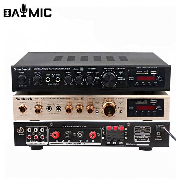 Wholesale Professional Audio Stereo 5.1 Power Amplifier Car Ktv Home Theatre System Speaker