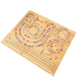Wooden Beaded Storage Tray Custom Made For Jewelry Display And Organization - Product Image 5