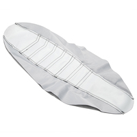 Housse de selle de moto MX Surron Ultra Bee, nouveau design personnalisé, PVC, acier inoxydable, résistant à l'usure, noir + blanc, personnalisation disponible